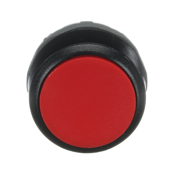 ABB 1SFA611100R1001, MP1-10R, Plastik Seri, Kırmızı, Yaylı Buton Kafası, 22mm