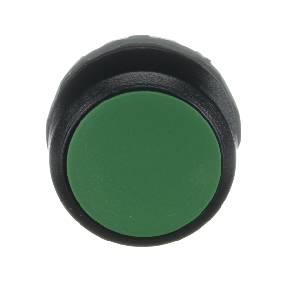 ABB 1SFA611100R1002, MP1-10G, Plastik Seri, Yeşil, Yaylı Buton Kafası, 22mm