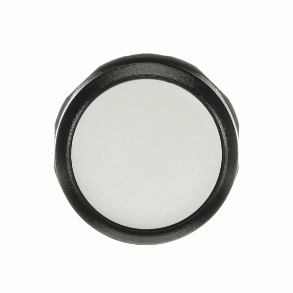 ABB 1SFA611100R1005, MP1-10W, Plastik Seri, Beyaz, Yaylı Buton Kafası, 22mm
