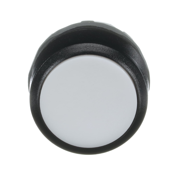 ABB 1SFA611100R1005, MP1-10W, Plastik Seri, Beyaz, Yaylı Buton Kafası, 22mm