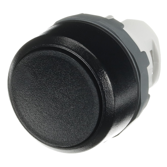 ABB 1SFA611100R1006, MP1-10B, Plastik Seri, Siyah, Yaylı Buton Kafası, 22mm
