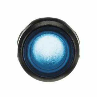 ABB 1SFA611100R1104, MP1-11L, Plastik Seri, Mavi, Işıklı Yaylı Buton Kafası, 22mm