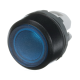 ABB 1SFA611100R1104, MP1-11L, Plastik Seri, Mavi, Işıklı Yaylı Buton Kafası, 22mm