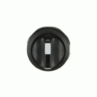 ABB 1SFA611200R1006, M2SS1-10B, Plastik Seri, Siyah, Mandal Buton Kafası, 0-1 Konumlu, Kalıcı, 22mm