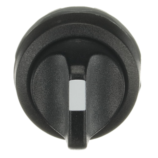 ABB 1SFA611210R1006, M3SS1-10B, Plastik Seri, Siyah, Mandal Buton Kafası, 1-0-2 Konumlu, Kalıcı, 22mm