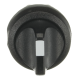 ABB 1SFA611211R1006, M3SS2-10B, Plastik Seri, Siyah, Mandal Buton Kafası, 1-0-2 Konumlu, Yaylı, 22mm