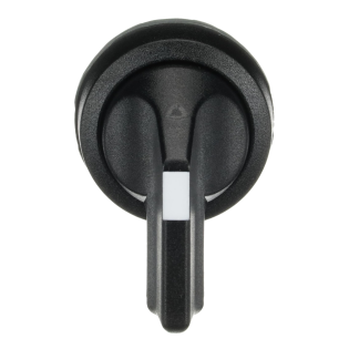 ABB 1SFA611214R1006, M3SS5-10B, Plastik Seri, Siyah, Uzun Mandal Buton Kafası, 1-0-2 Konumlu, Yaylı, 22mm