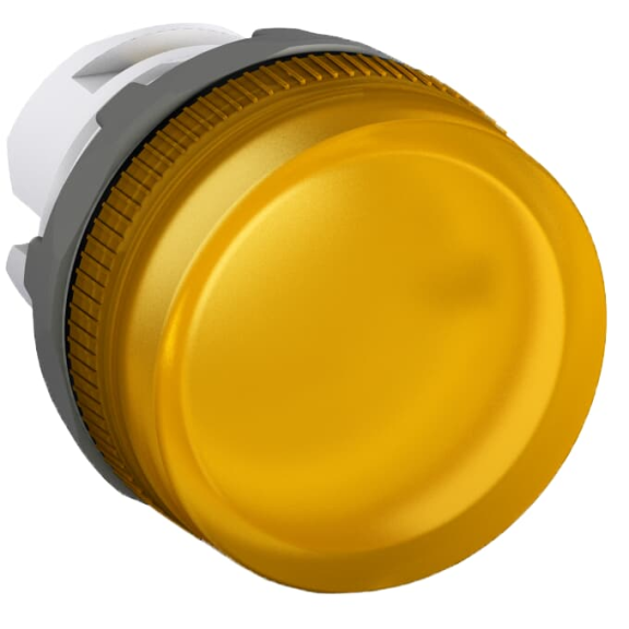 ABB 1SFA611400R1003, ML1-100Y, Plastik Seri, Sarı, Sinyal Lambası Kafası, 22mm