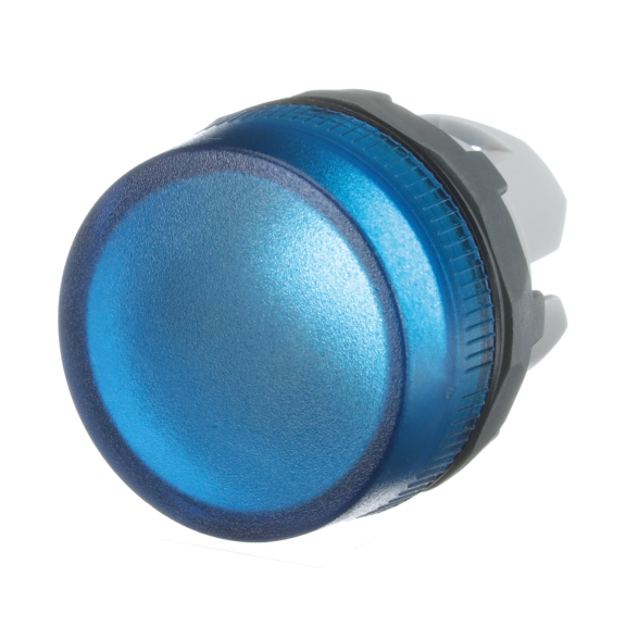 ABB 1SFA611400R1004, ML1-100L, Plastik Seri, Mavi, Sinyal Lambası Kafası, 22mm