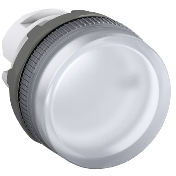 ABB 1SFA611400R1005, ML1-100W, Plastik Seri, Beyaz, Sinyal Lambası Kafası, 22mm