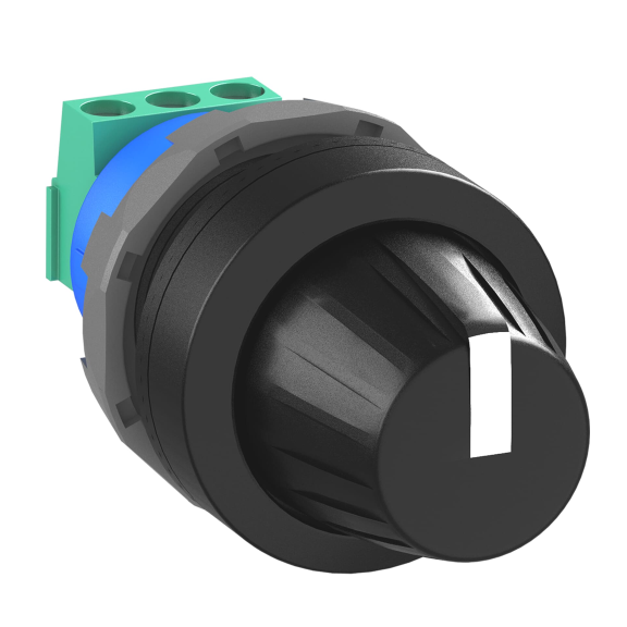 ABB 1SFA611410R2056, MT-205B, Krom Plastik, Potansiyometre, 5kΩ, 22mm