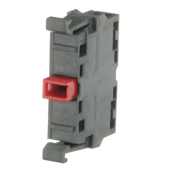 ABB 1SFA611610R1010, MCB-10, Plastik Seri Butonlar için Kontak Blok, 1NK