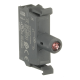 ABB 1SFA611621R1011, MLBL-01R, Plastik Seri Işıklı Butonlar ve Sinyal Lambaları için LED Bloğu, Kırmızı, 24 Volt AC/DC
