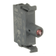 ABB 1SFA611621R1071, MLBL-07R, Plastik Seri Işıklı Butonlar ve Sinyal Lambaları için LED Bloğu, Kırmızı, 230 Volt AC