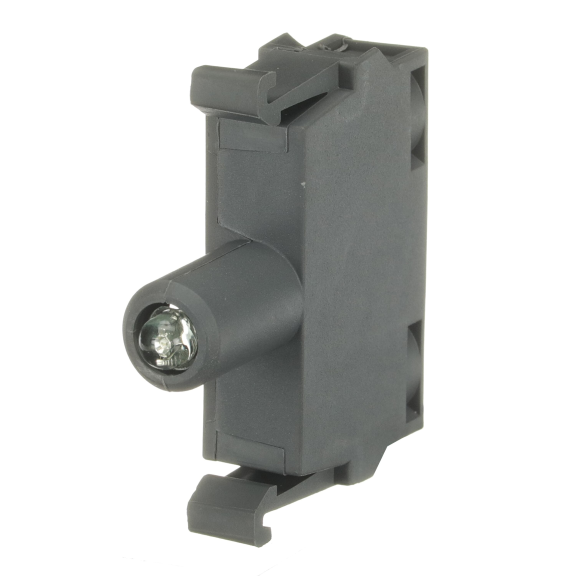 ABB 1SFA611621R1072, MLBL-07G, Plastik Seri Işıklı Butonlar ve Sinyal Lambaları için LED Bloğu, Yeşil, 230 Volt AC