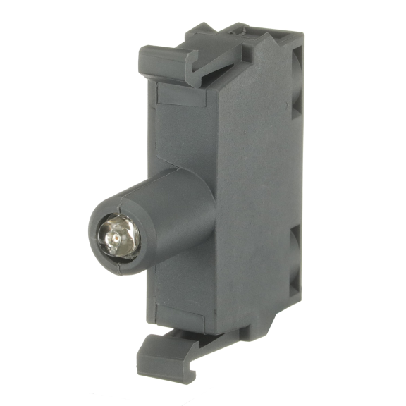 ABB 1SFA611621R1073, MLBL-07Y, Plastik Seri Işıklı Butonlar ve Sinyal Lambaları için LED Bloğu, Sarı, 230 Volt AC