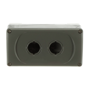 ABB 1SFA611812R1000, MEP2-0, 2 Adet 22mm Buton için Boş Buton Kutusu, Açık Gri/Koyu Gri