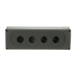 ABB 1SFA611814R1000, MEP4-0, 4 Adet 22mm Buton için Boş Buton Kutusu, Açık Gri/Koyu Gri
