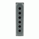 ABB 1SFA611816R1000, MEP6-0, 6 Adet 22mm Buton için Boş Buton Kutusu, Açık Gri/Koyu Gri