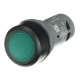 ABB 1SFA619100R1112, CP1-11G-10, Kompakt Seri, Yeşil, Monoblok Işıklı Yaylı Düz Kafalı Buton, 24 Volt AC/DC, 1NA, 22mm