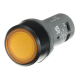 ABB 1SFA619100R1113, CP1-11Y-10, Kompakt Seri, Sarı, Monoblok Işıklı Yaylı Düz Kafalı Buton, 24 Volt AC/DC, 1NA, 22mm