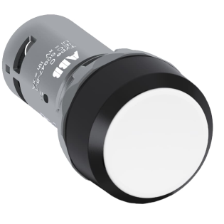 ABB 1SFA619101R1075, CP2-10W-11, Kompakt Seri, Beyaz, Monoblok Kalıcı Buton, 1NA+1NK, 22mm