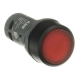 ABB 1SFA619101R1111, CP2-11R-10, Kompakt Seri, Kırmızı, Monoblok Işıklı Kalıcı Düz Kafalı Buton, 24 Volt AC/DC, 1NA, 22mm