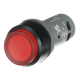 ABB 1SFA619102R1111, CP3-11R-10, Kompakt Seri, Kırmızı, Monoblok Işıklı Yaylı Çıkık Kafalı Buton, 24 Volt AC/DC, 1NA, 22mm