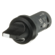ABB 1SFA619210R1026, C3SS1-10B-20, Kompakt Seri, Siyah, Monoblok Mandal Buton, 1-0-2 Konumlu, Kalıcı, 2NA, 22mm