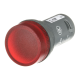 ABB 1SFA619402R1001, CL-100R, Kompakt Seri, Kırmızı, Monoblok Sinyal Lambası, Ampülsüz, 22mm