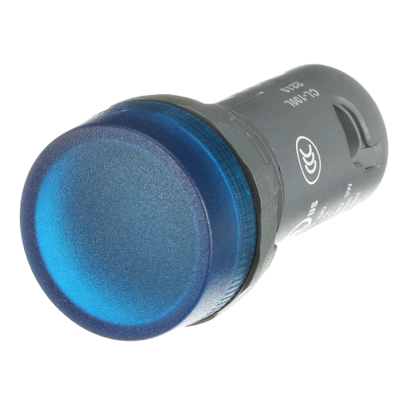 ABB 1SFA619402R1004, CL-100L, Kompakt Seri, Mavi, Monoblok Sinyal Lambası, Ampülsüz, 22mm