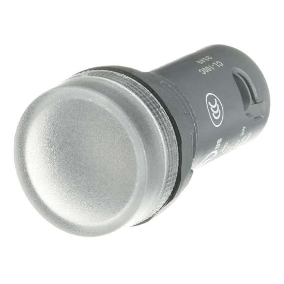 ABB 1SFA619402R1008, CL-100C, Kompakt Seri, Şeffaf, Monoblok Sinyal Lambası, Ampülsüz, 22mm