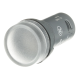 ABB 1SFA619402R1008, CL-100C, Kompakt Seri, Şeffaf, Monoblok Sinyal Lambası, Ampülsüz, 22mm