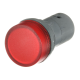 ABB 1SFA619403R5231, CL2-523R, Kompakt Seri, Kırmızı, Monoblok Sinyal Lambası, 230 Volt AC, 22mm
