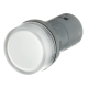 ABB 1SFA619403R5238, CL2-523C, Kompakt Seri, Şeffaf, Monoblok Sinyal Lambası, 230 Volt AC, 22mm