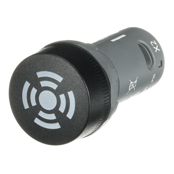 ABB 1SFA619600R6206, CB1-620B, Siyah, Sürekli Buzzer, 24 Volt AC/DC, 22mm