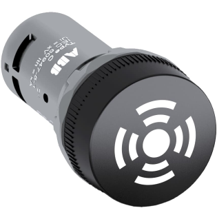 ABB 1SFA619600R6236, CB1-623B, Siyah, Sürekli Buzzer, 230 Volt AC, 22mm