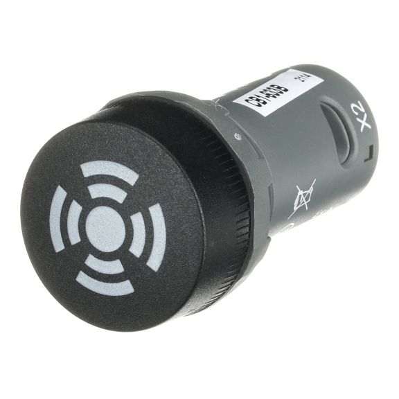 ABB 1SFA619600R6336, CB1-633B, Siyah, Darbeli Buzzer, 230 Volt AC, 22mm