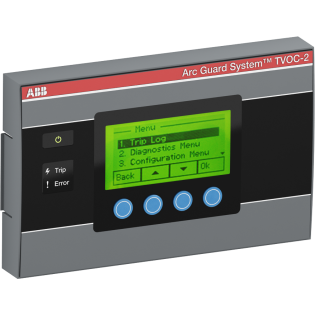 ABB 1SFA664002R1005, TVOC-2-H1, Arc Guard System, Ark Koruma Sistemi için HMI Ekran