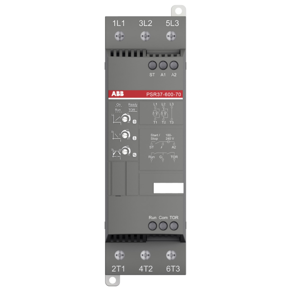 ABB 1SFA896110R7000, PSR37-600-70, PSR Serisi, 18.5 kW, 37 Amper, Yumuşak Yolverici(SoftStarter)