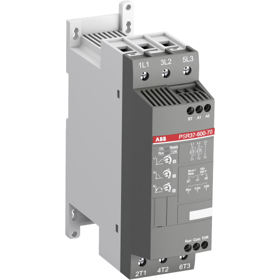 ABB 1SFA896110R7000, PSR37-600-70, PSR Serisi, 18.5 kW, 37 Amper, Yumuşak Yolverici(SoftStarter)