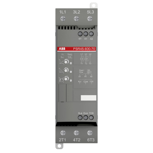 ABB 1SFA896111R7000, PSR45-600-70, PSR Serisi, 22 kW, 45 Amper, Yumuşak Yolverici(SoftStarter)