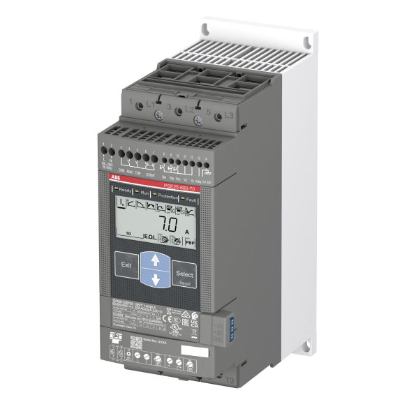 ABB 1SFA897102R7000, PSE25-600-70, PSE Serisi, 11 kW, 25 Amper, Yumuşak Yolverici(SoftStarter)