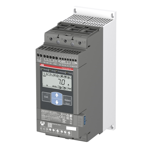 ABB 1SFA897103R7000, PSE30-600-70, PSE Serisi, 15 kW, 30 Amper, Yumuşak Yolverici(SoftStarter)