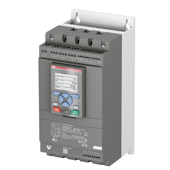 ABB 1SFA898109R7000, PSTX105-600-70, PSTX Serisi, 55 kW, 106 Amper, Yumuşak Yolverici(SoftStarter)