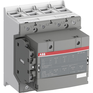 ABB 1SFL447101R1111, AF140-40-11, AF Serisi, 140 Amper AC-3, 200 Amper AC-1, 4 Kutuplu, Kontaktör, 24-60 Volt AC/DC, 1NA+1NK