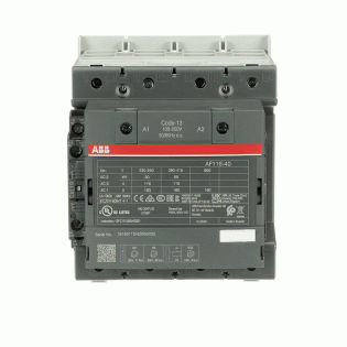 ABB 1SFL447101R1311, AF140-40-11, AF Serisi, 140 Amper AC-3, 200 Amper AC-1, 4 Kutuplu, Kontaktör, 100-250 Volt AC/DC, 1NA+1NK