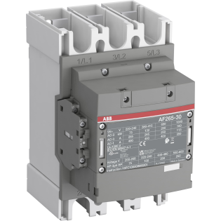 ABB 1SFL547002R1111, AF265-30-11, AF Serisi, 265 Amper, 140 kW, 3 Kutuplu, Kontaktör, 24-60 Volt AC/DC, 1NA+1NK