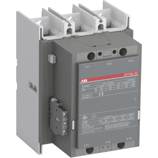 ABB 1SFL637001R7011, AF750-30-11, AF Serisi, 750 Amper, 400 kW, 3 Kutuplu, Kontaktör, 100-250 Volt AC/DC, 1NA+1NK