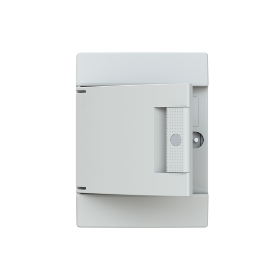 ABB 1SLM004100A1100, MISTRAL41F, 4 Modül, Beyaz Opak Kapaklı, Halojen Free, Sıvaaltı Sigorta Kutusu, 152x202x105mm